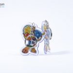 Nơi nào TPHCM sản xuất móc khoá mica, móc khoá đổ keo giá rẻ?