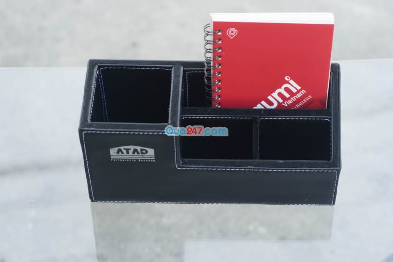 Quà để bàn bằng da 01 3 Quà để bàn bằng da 01