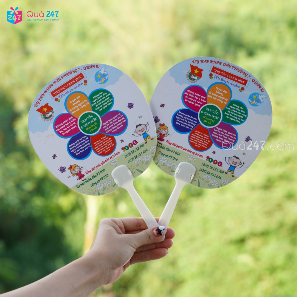 Quạt Giấy 04 4 Quạt Giấy 04