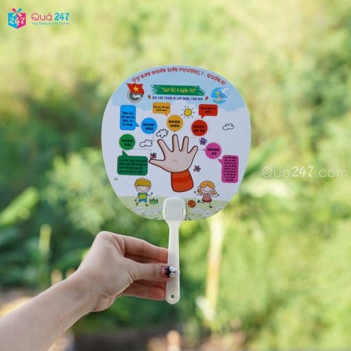 Quạt Giấy 04 16 Quạt Giấy 04