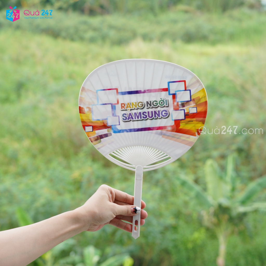 Quạt Nhựa Decal 01 25 Quạt Nhựa Decal 01