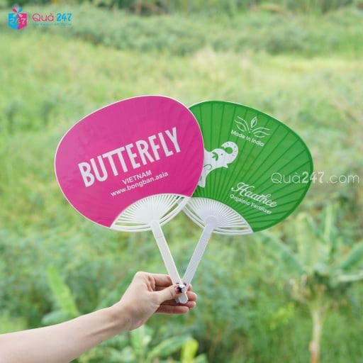 Quạt Nhựa Decal 01 40 Quạt Nhựa Decal 01