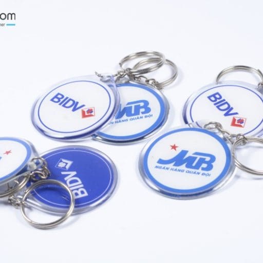 Móc Khóa Đổ Keo 02