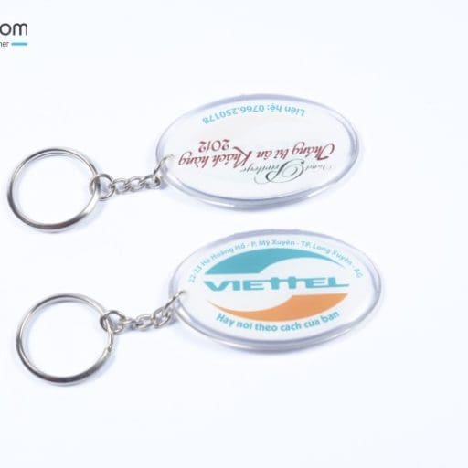 Móc Khóa Đổ Keo 09