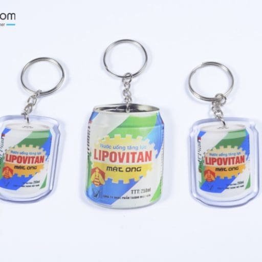 Móc Khóa Đổ Keo 18