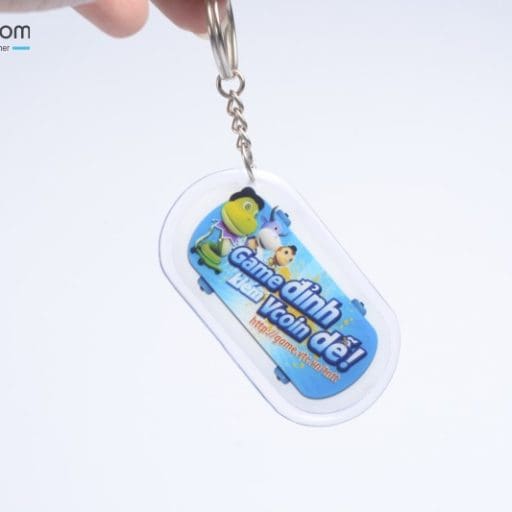 Móc Khóa Đổ Keo 22