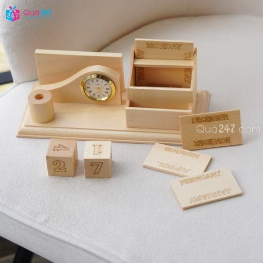Quà gỗ để bàn 12 15 Quà gỗ để bàn 12