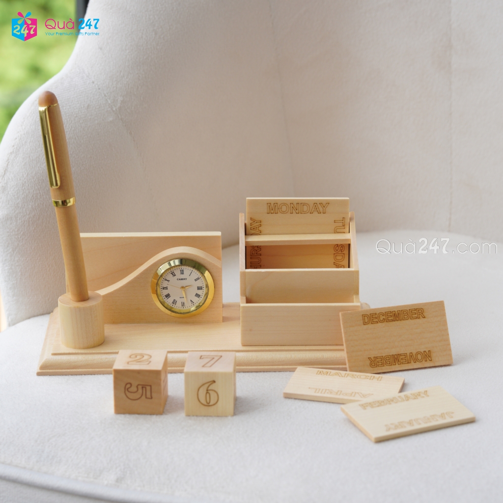 Quà gỗ để bàn 12 1 Quà gỗ để bàn 12