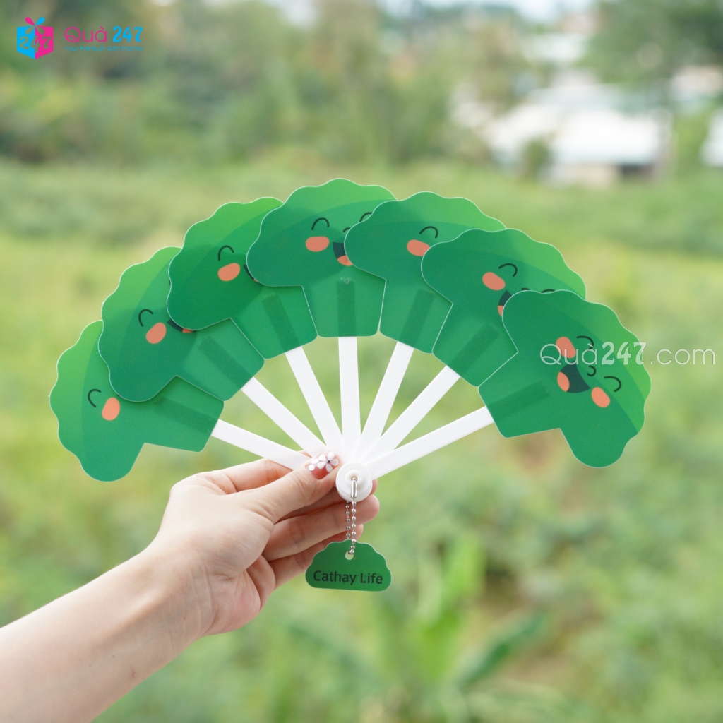 Quạt Xòe 07 11 Quạt Xòe 07