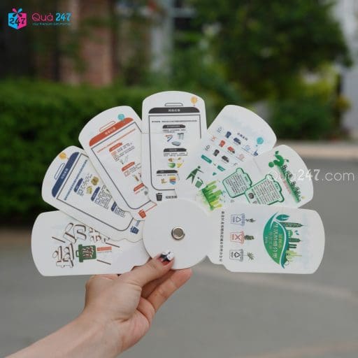 Quạt Xòe 08 12 Quạt Xòe 08
