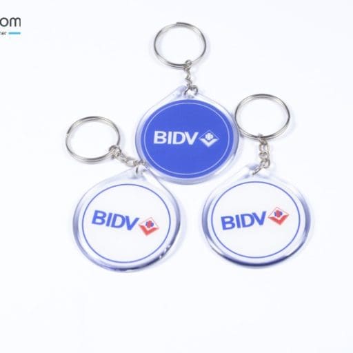 Móc khóa đổ keo